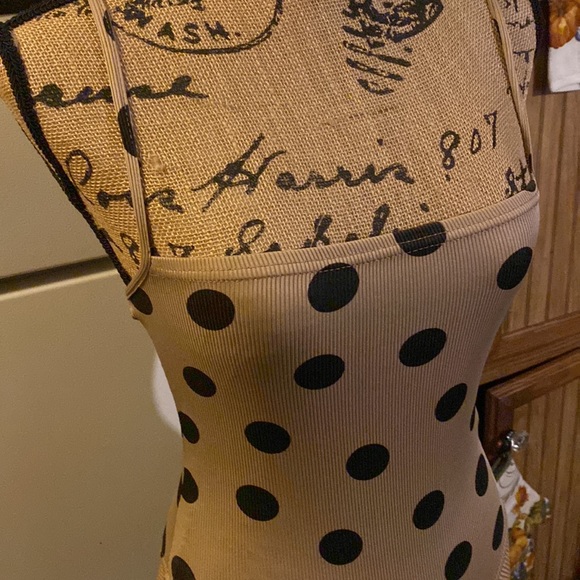 NWOT NASTY GAL polka dot bodysuit size women’s 4 - Picture 3 of 10